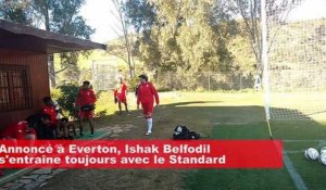 Ishak Belfodil s'entraîne avec le Standard. Avant Everton?