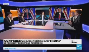 Conférence de presse de Trump : le président élu face aux médias (partie 1)