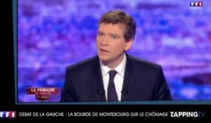 Primaire de la gauche : Gilles Bouleau recadre Arnaud Montebourg sur les chiffres du chômage (vidéo)