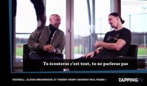 Zlatan Ibrahimovic se moque de Paul Pogba en pleine interview (vidéo)