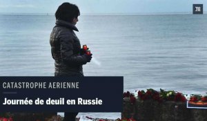 Crash en mer Noire : journée de deuil en Russie en mémoire des 92 victimes 