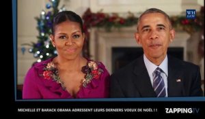 Michelle et Barack Obama adressent leurs derniers vœux de Noël, l'émouvante vidéo