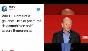 Primaire à gauche : "Je n'ai pas fumé de cannabis ce soir" assure Bennahmias