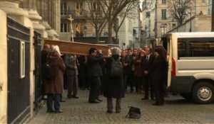 Fin des obsèques de François Chérèque à Paris