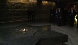 François Fillon au Mémorial de la Shoah