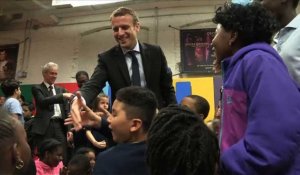 Macron en quête de soutien et "d'inspiration" à New York