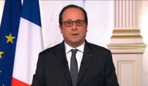 Nouvel An: le Président Hollande fait ses derniers voeux