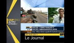 Côte d'Ivoire : l'ambassadeur du Japon secouru par la France