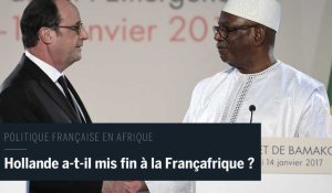 François Hollande a-t-il mis fin à la Françafrique ? 