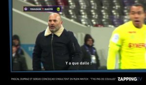 Pascal Dupraz et Sergio Conceiçao s'insultent en plein match : "T'as pas de couilles !"