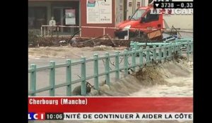 Inondations Cherbourg : du jamais vu depuis 1949