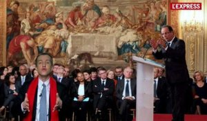 La colère de Valls, le lapsus d'Ayrault et le discours d'Hollande