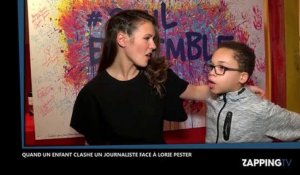 Un enfant malade clashe un journaliste, la vidéo hilarante (Vidéo)