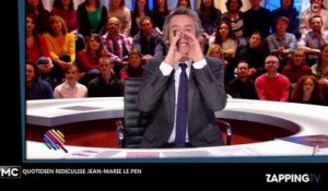 Quotidien : Yann Barthès ridiculise Jean-Marie Le Pen (Vidéo)