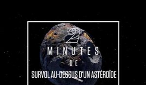2 minutes de survol au-dessus de l'astéroïde Psyché