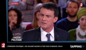 L'Émission politique : Léa Salamé hausse le ton face à Manuel Valls sur le 49-3 (vidéo)
