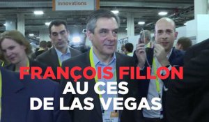 François Fillon rencontre des entrepreneurs français au CES de Las Vegas
