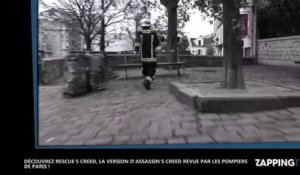 Quand les pompiers rejouent Assassin's Creed dans les rues de Paris