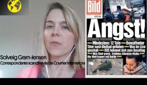 Attentat de Berlin : décryptage avec Solveig Gram Jensen, notre correspondante Scandinavie installée à Berlin.