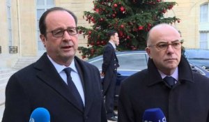 Hollande: "face à l'épreuve, une solidarité pleine" avec Berlin
