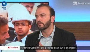 Hollande/Sarkozy : qui a le pire bilan sur le chômage ?