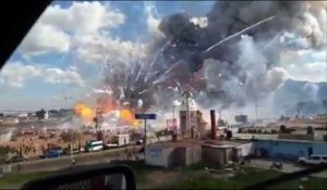 Mexique: drame dans un marché de feux d'artifice
