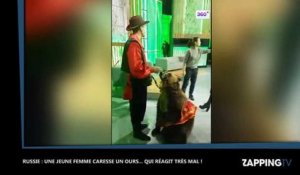 Russie : Une femme sauvagement attaquée par un ours à la télévision ! (Vidéo)