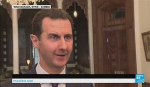 Bachar al-Assad :  "Il n'y a pas de guerre juste, même si les raisons sont bonnes"