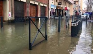 Inondation à Toulouse : Le métro Saint-Agne sous l&#39;eau sur Orange Vidéos