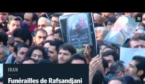 Funérailles nationales de l'ancien président Rafsandjani