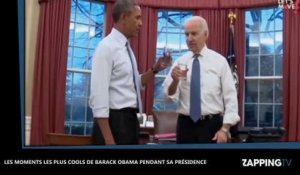 Barack Obama fait ses adieux : les moments les plus cool de ses mandats (vidéo)