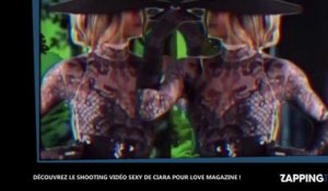Ciara sexy dans une combinaison transparente pour LOVE Magazine (Vidéo)