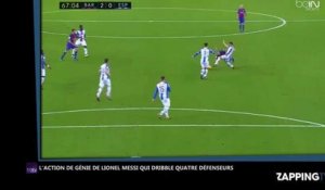 FC Barcelone : Lionel Messi dribble quatre défenseurs, l'action hallucinante (Vidéo)