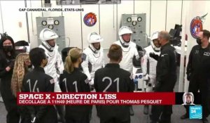 Départ vers l'ISS : qui sont les trois astronautes qui accompagnent Thomas Pesquet dans sa mission ?