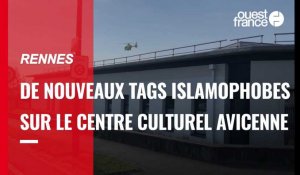 Rennes. le centre culturel islamique de nouveau tagué avec des insultes contre les musulmans