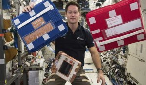 "C'est un vrai plaisir d'être ici" : Thomas Pesquet donne des nouvelles de l'ISS