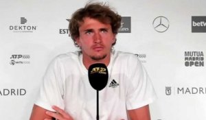 ATP Madrid 2021 - Alexander Zverev : "I hope I can adjust my tennis to any kind of conditions, and especially to the Paris conditions"