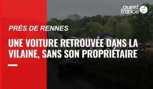 VIDÉO. Rennes : une voiture retrouvée dans la Vilaine