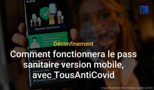 Comment fonctionnera la version mobile du pass sanitaire via l'application TousAntiCovid ?