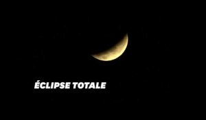 Les sublimes images de l'éclipse totale lunaire dans le Pacifique