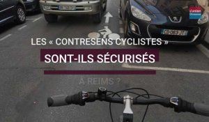 Les « contresens cyclistes » aménagés à Reims sont-ils sécurisés ?