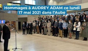 Hommages Audrey Adam dans l'Aube