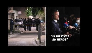 Policier tué à Avignon: le tireur toujours en fuite, Darmanin salue "un héros"
