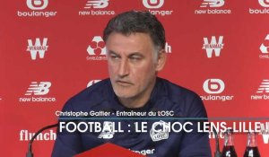 Derby : RC Lens contre le LOSC ce soir à 21h : l'interview de Christophe Galtier