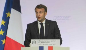 Macron: Napoléon a rétabli l'esclavage, "trahison de l'esprit des Lumières"