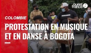 VIDÉO. Colombie : protestation en musique et en danse à Bogota