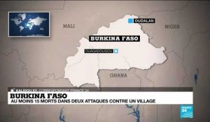 Burkina Faso : au moins 15 morts dans deux attaques contre un village