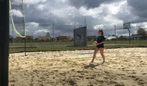 VIDEO. Un nouveau terrain de beach-volley pour le club d'Alençon