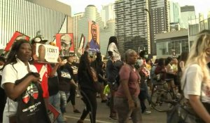 Marche à Minneapolis avant le premier anniversaire de la mort de George Floyd