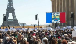 Rassemblement à Paris pour demander "justice pour Sarah Halimi"